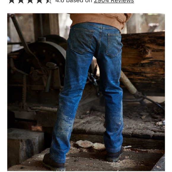 Men's DuluthFlex Ballroom Relaxed Fit Jeans 44/32 - Picture 4 of 10